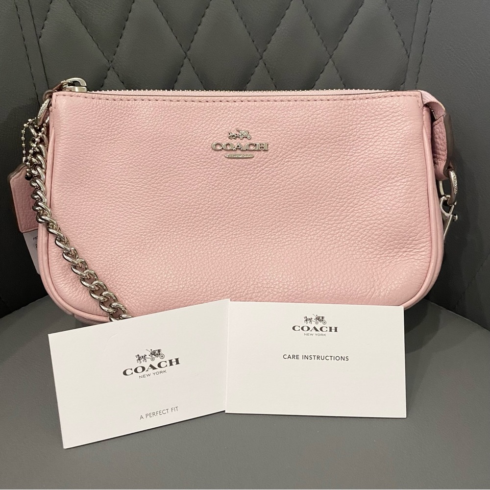 NWT Brand New Coach Nolita Wristlet in Light Pink